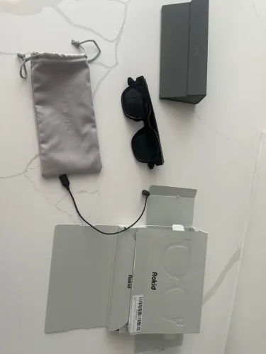 Rokid Óculos de sol com gravação de vídeo inteligentes Ai Glasses Style 38,5 g