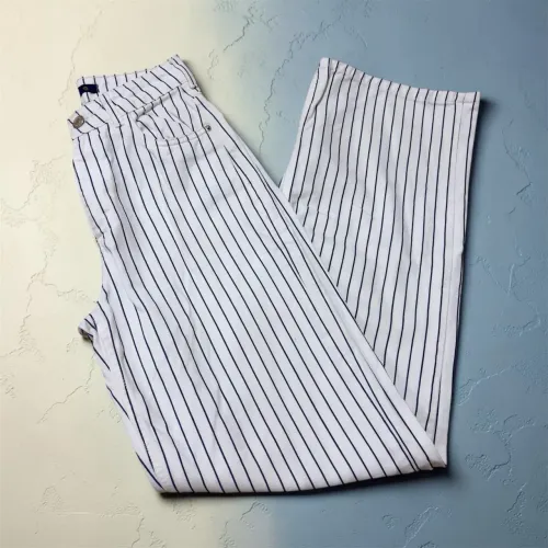 Calça listrada Renner 34