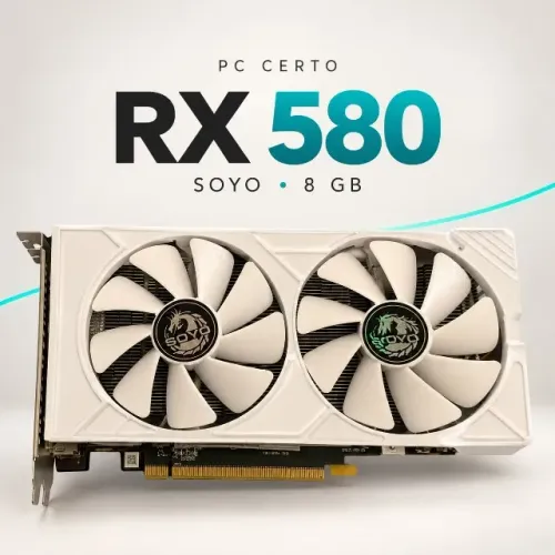 Placa de vídeo Soyo Radeon RX 580 8 GB