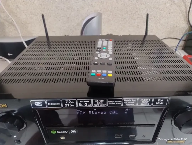 Receiver Denon 7.2 canais