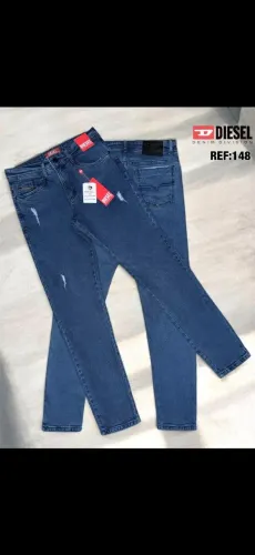 Calças jeans Premium padrão shopping