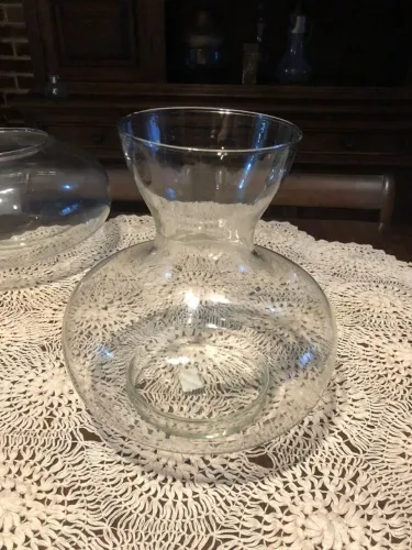 Vaso de Vidro Redondo 25cm