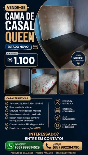 Vende-se cama QUEEN