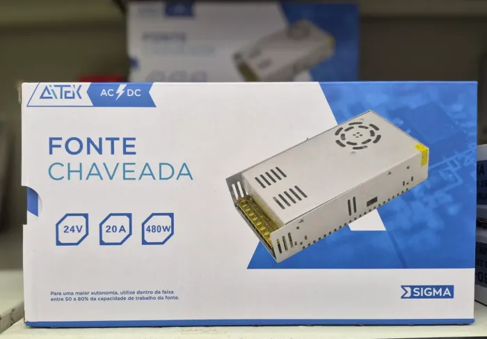 FONTE 24v 20A 480W SIGMA-F2024