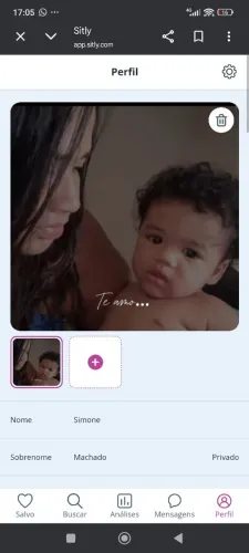Trabalho como babá ou diarista trabalho na minha casa de babá tenho um menino de 10 meses 