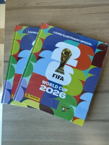 Álbum copa do mundo capa Dura
