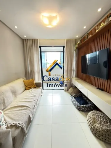 Apartamento 2/4, varanda, garagem