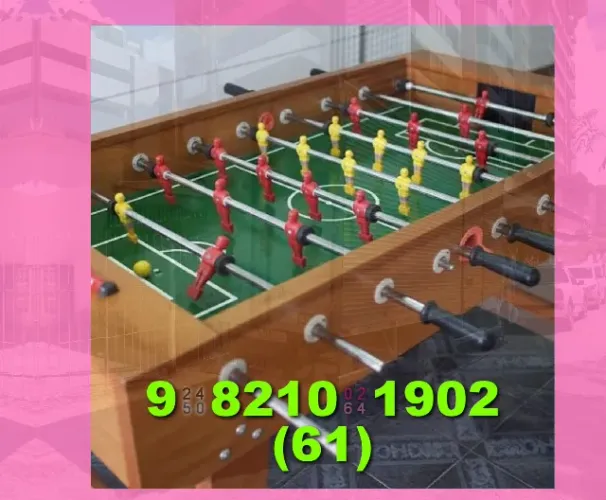 Locação de Brinquedos: toto ou pebolim Piscina bolinhas etc. O melhor custo-benefício