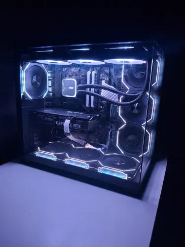 Gabinete Gamer Mancer cv500l + 7 fans