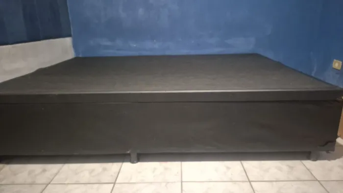 Base cama box baú