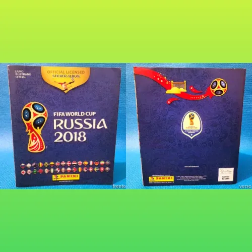Álbum de Figurinhas Copa 2018 Rússia Panini - Completo