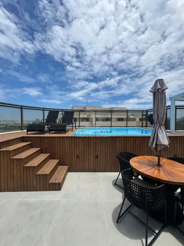 Cobertura à venda no Condomínio Elos Ilha Pura | 239m² | Porteira Fechada