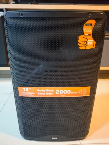 Caixa ativa BLG BP17. 2000W COM BLUETOOTH