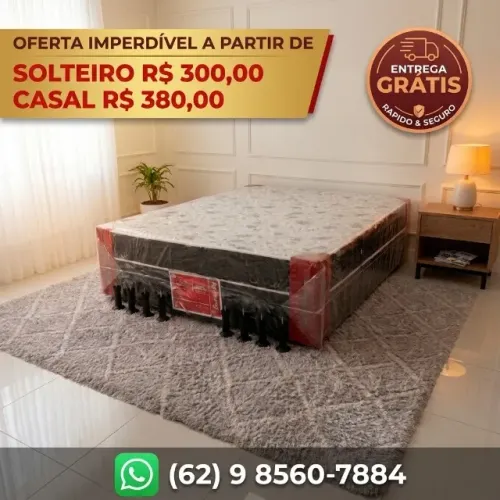 As Melhores Camas Você Encontra Aqui, Direto Da Fabrica Para Sua Casa.