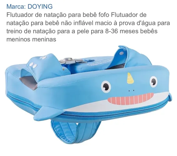 Boia não-inflável flutuador infantil