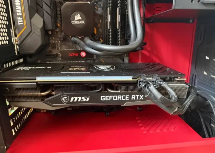 Placa de vídeo RTX 3060 ti MSI