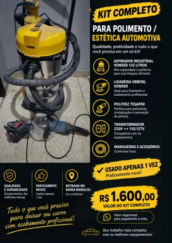 KIT PROFISSIONAL PARA DIVERSAS FUNÇÕES- VONDER + TSSAPER