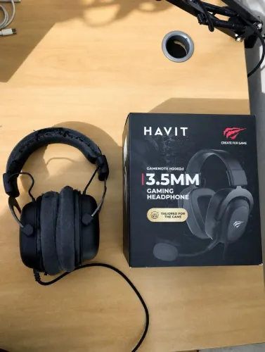 Headset Gamer Havit H2002D Usado Sem Microfone