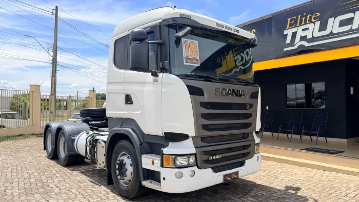 Scania R440 traçada ano 2018