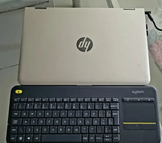 HP Pavillion x360 14" SSD 220Gb RAM 12Gb + Teclado e Mouse Sem Fio Logitech