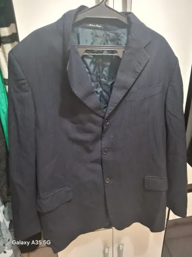 Bleizer masculino tamanho G azul escuro