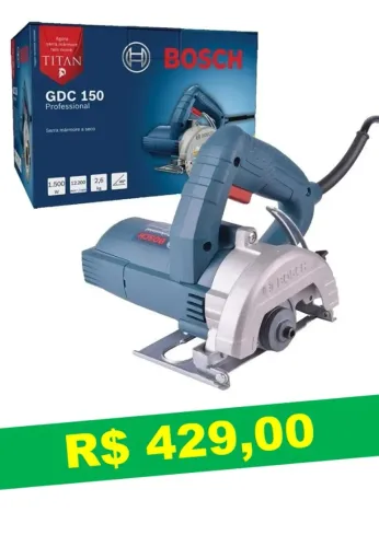 Serra Mármore Bosch GDC150 125mm 1500W