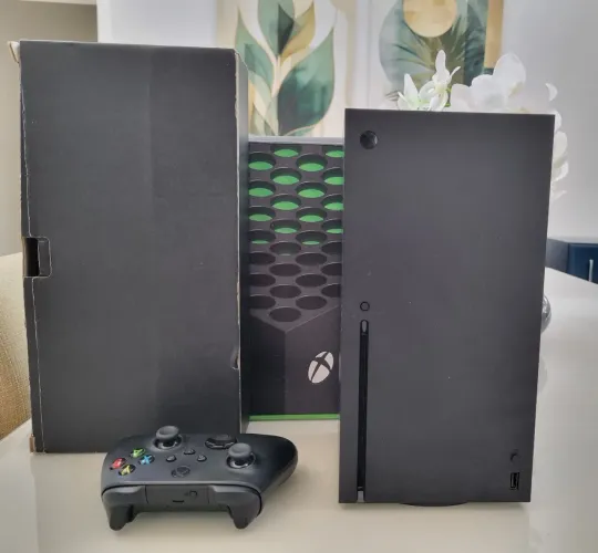 XBOX SERIES X COM PASTA TÉRMICA NOVA