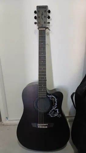 Violão linha Forest Strinberg + capa ipermeável + alça basica + no feedback