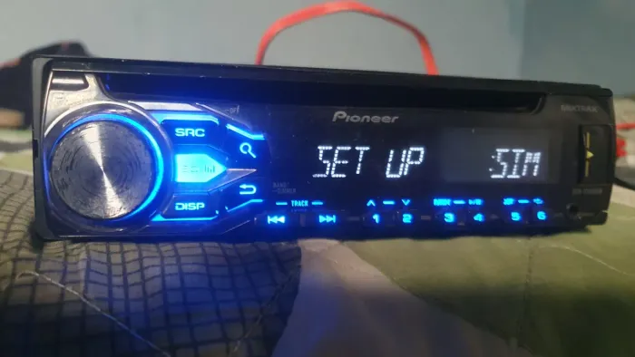 Toca cd mixtrax pega controle de longa distância 