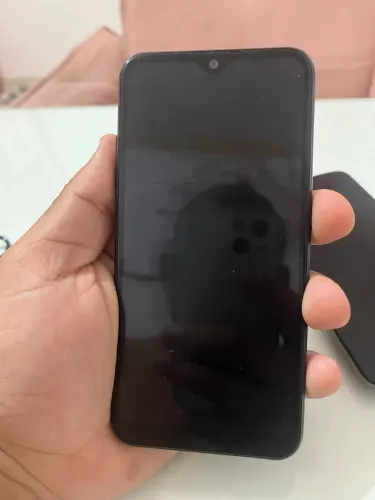 Samsung Galaxy A01 Preto - Funcionando Tudo (Tela com Detalhe)