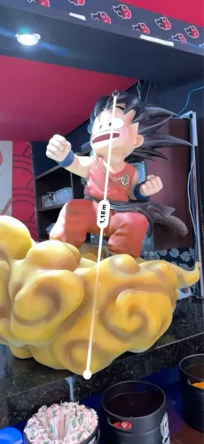 Boneco tamanho real, dragon Ball, One piece, sailor moon