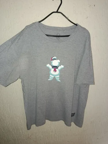 Camiseta Grizzly cinza, tamanho G