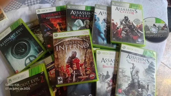 Jogos Xbox 360 - Mídia fisica