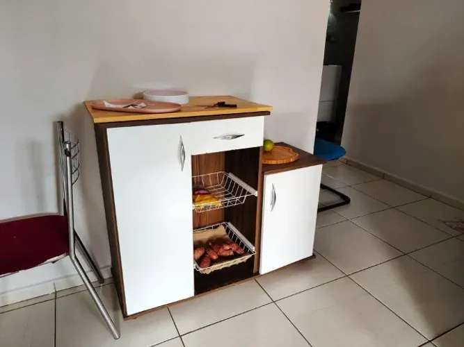 Fruteira Armário Balcão Multiuso Cozinha Gavetas Adega