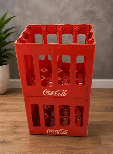 Caixa de coca cola retornável (4 caixas)