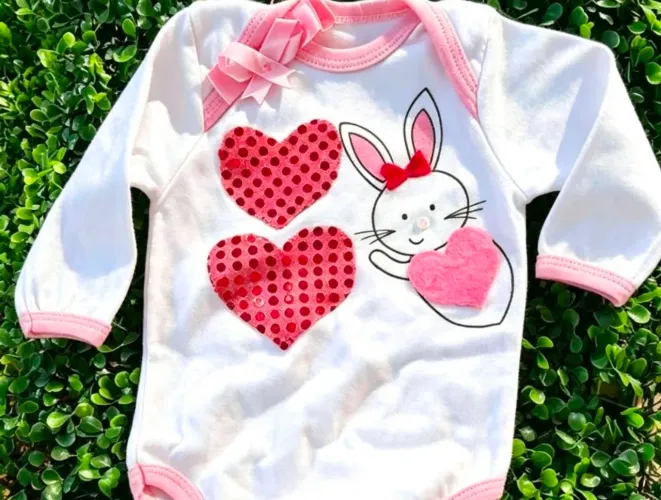Body para bebe menina . Estampa super fofo para usar em diversas ocasiões.  
