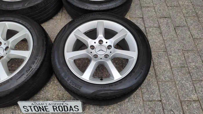 Rodas Mercedes C280 Classe C aro 16" 5x112 com pneus