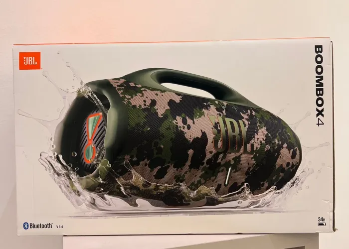 Caixa de Som JBL Boombox 4 Camuflada Lacrada