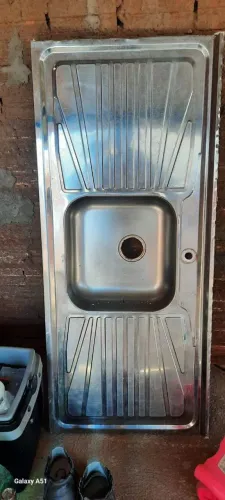 Pia inox 120x55