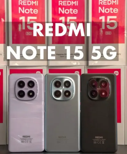 Redmi note 15 5G Lançamento 
