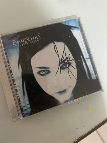 Cd fallen Evanescence autografado