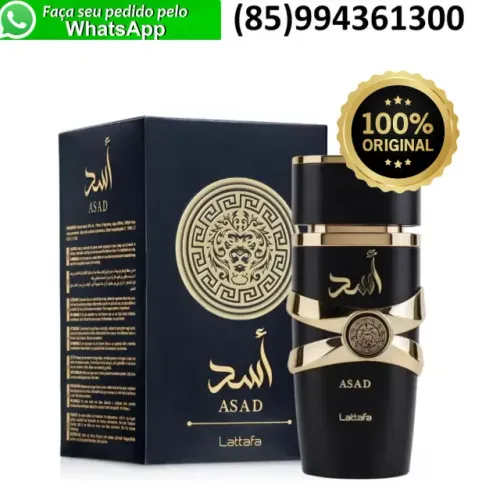 Perfume Lattafa Asad 100ml Eau De Parfum Original Árabe Original 