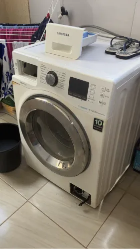 Máquina Lava e Seca Samsung 10,1kg EcoBubble WD10J6410AW - COM DEFEITO