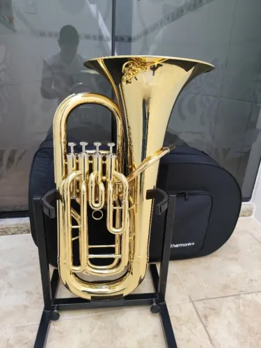 Euphonium Harmonics 4 Pistos Sib - Novo de mostruário - Aceito trocas - Parcelo 21x