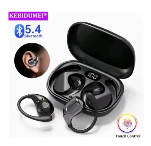 Fone Bluetooth 5.4 Q7 Ows Bateria 30h com Ganchos Corrida Esportes Treino