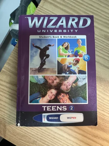 livro para aprender ingles wizard usado em perfeito estado