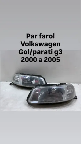 Par farol Volkswagen Parati/gol g3 2000/2005 original 