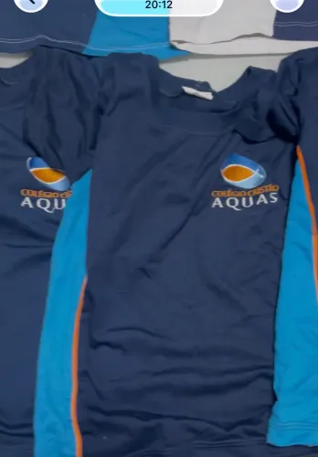 Lote uniforme Colégio Aquas