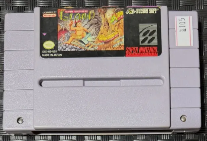 Super Adventure Island Original SNES Super Nintendo