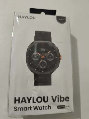 SMART WATCH HAYLOU VIB LS30 - NOVO, NUNCA USADO!